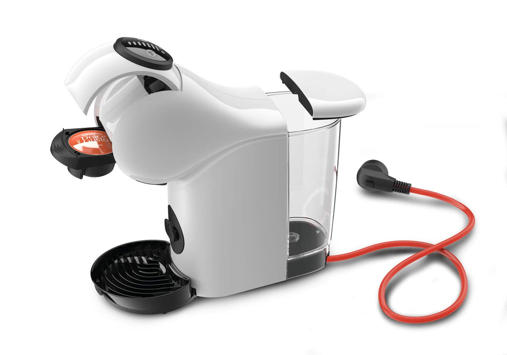 Opalineo - Dolce Gusto Machine à café, Cafetière capsules, Fonction XL, Intuitive, Genio S, Blanc, KP240110