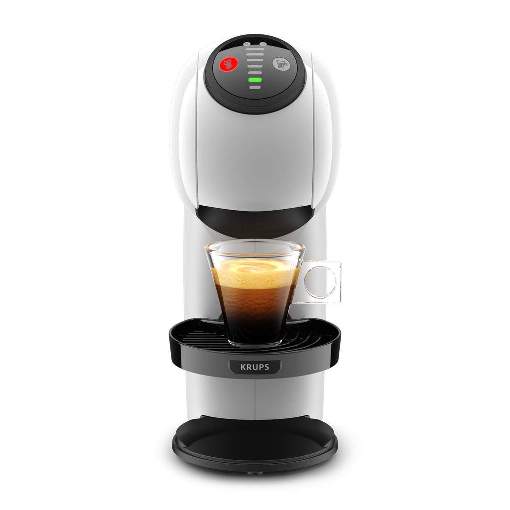 Opalineo - Dolce Gusto Machine à café, Cafetière capsules, Fonction XL, Intuitive, Genio S, Blanc, KP240110