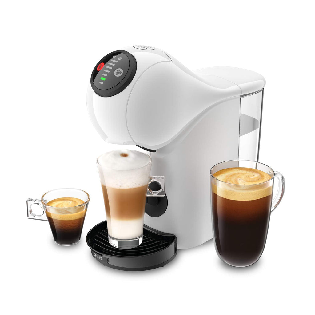 Opalineo - Dolce Gusto Machine à café, Cafetière capsules, Fonction XL, Intuitive, Genio S, Blanc, KP240110