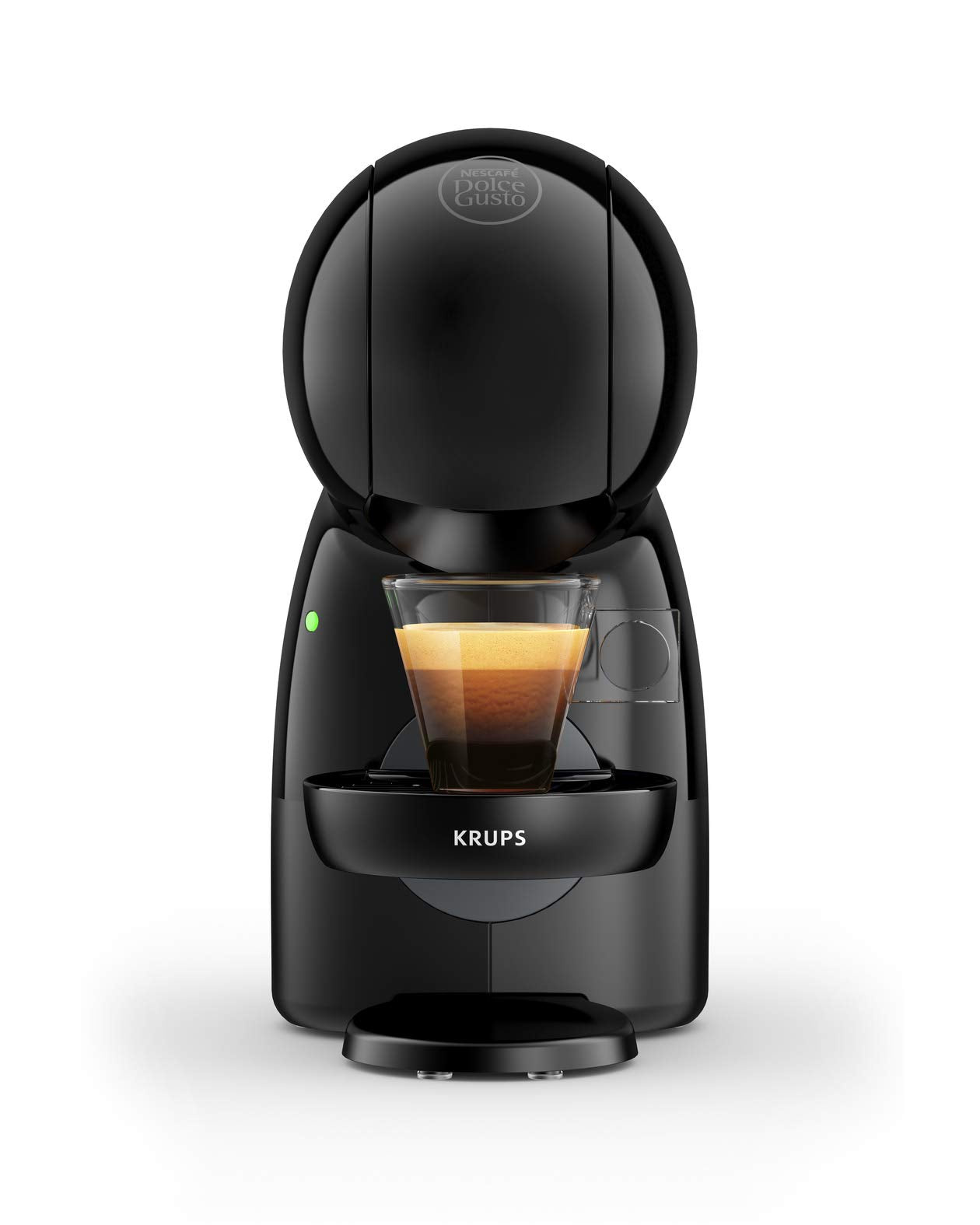 Opalineo - Dolce Gusto Petit XS, 0.8cl, Noir, Bouton Noir, KP1A3BKA