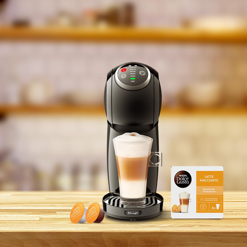 Opalineo - DOLCE GUSTO Genio Plus Semi-automatique Machine à expresso 0,8 L