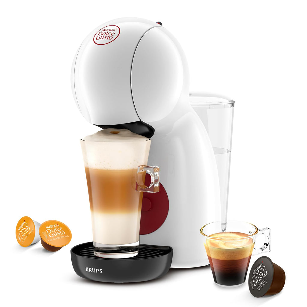 Opalineo Exclusive - Dolce Gusto Machine à café capsules, 15 bars, Multi-boissons, , Piccolo XS, KP1A3110, Blanc / Rouge