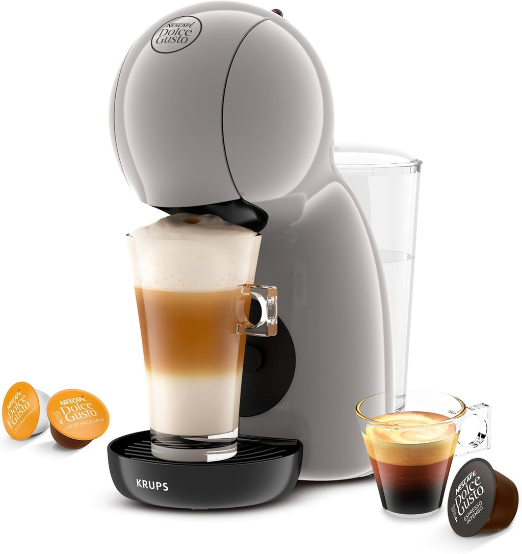 Opalineo - Dolce Gusto Piccolo XS Machine à café à dosettes, ultra compacte, Taupe, KP1A3A