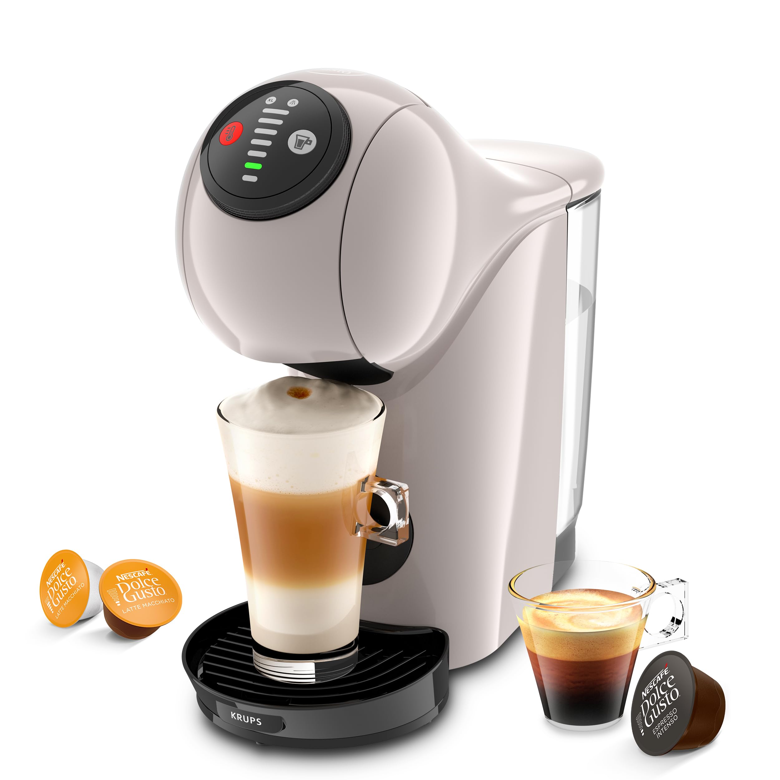 Opalineo - Dolce Gusto GENIO S Machine à café à capsules, KP243A, Taupe
